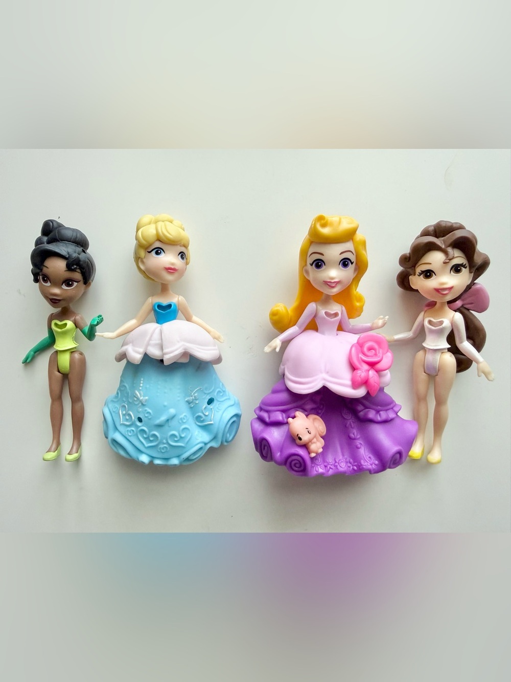 Princess Figurine Set - with two removable dresses